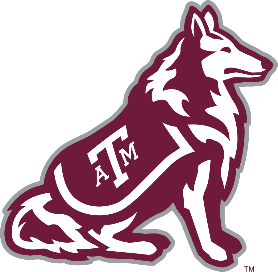 Texas A M Aggies 2009-2012 Mascot Logo diy DTF decal sticker